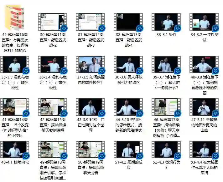 《吸引力解码私教》实战指南：情感教育爆款课程限时揭秘-铁锚资源库