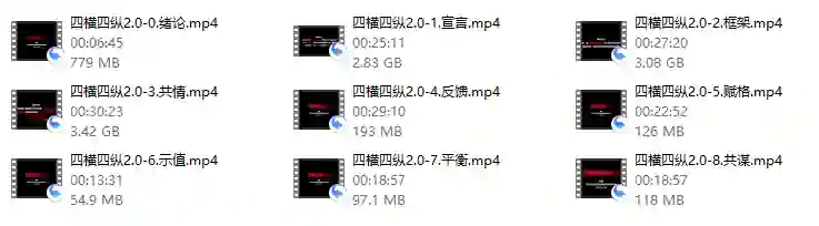图片[1]-《四横四纵2.0》实战指南：限时揭秘专属成长路径-铁锚资源库
