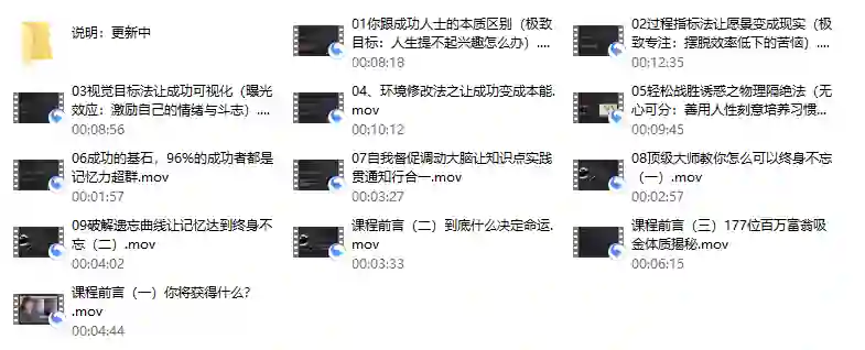 男哥《成功人士遵循的因果论》实战指南|限时揭秘专属思维模型-铁锚资源库