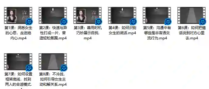 高情商话术实战指南：《最绅士》V3.0揭秘爱情主动权-铁锚资源库