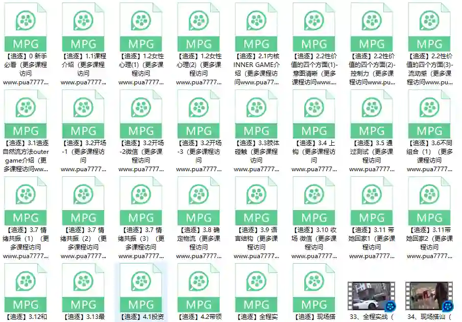 路易团队《追逐》自然流视频教程-铁锚资源库