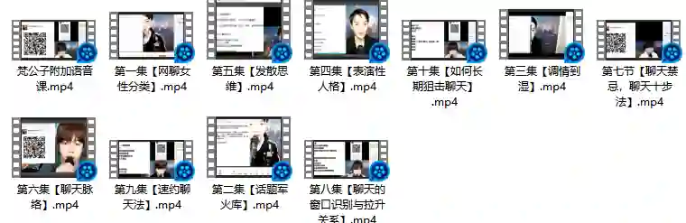 梵公子《偷心神聊》富饶版｜实战指南·限时揭秘专属话术-铁锚资源库