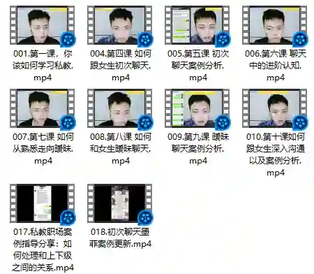 墨菲讲堂《私教课》实战指南：限时揭秘专属情感成长路径-铁锚资源库