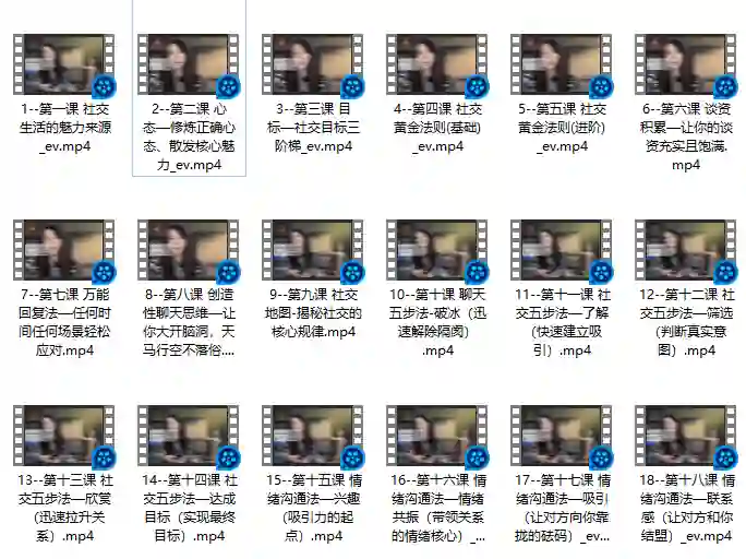 小姨子情绪吸引力实战指南：人性课V2.0限时揭秘-铁锚资源库