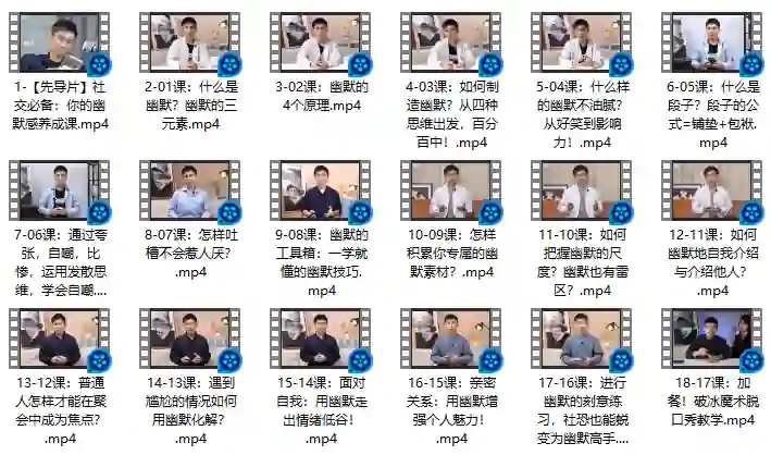 社交必备|幽默感养成实战指南(V2.3专属版)-铁锚资源库