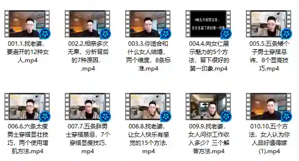 单身男人找老婆实战指南:痛点破解+专属脱单攻略-铁锚资源库