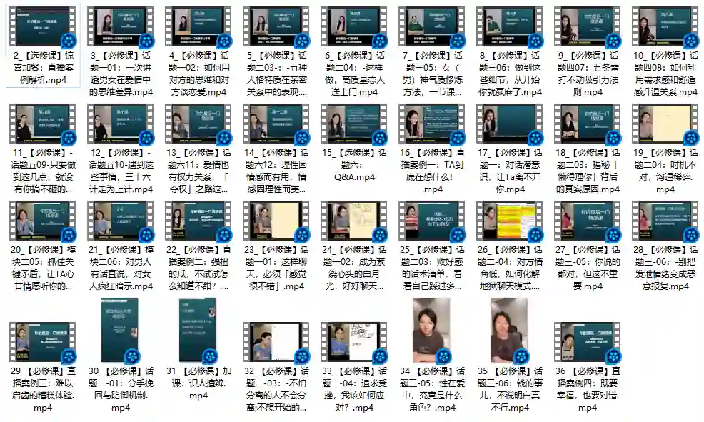 白墨兮《你的最后一门情感课》实战指南｜限时揭秘专属情感升级路径-铁锚资源库