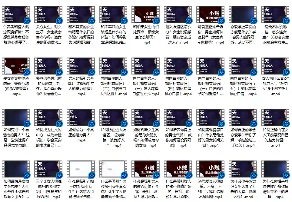 【限时专属】《好男人恋爱课》实战指南：3步爱上情感-铁锚资源库
