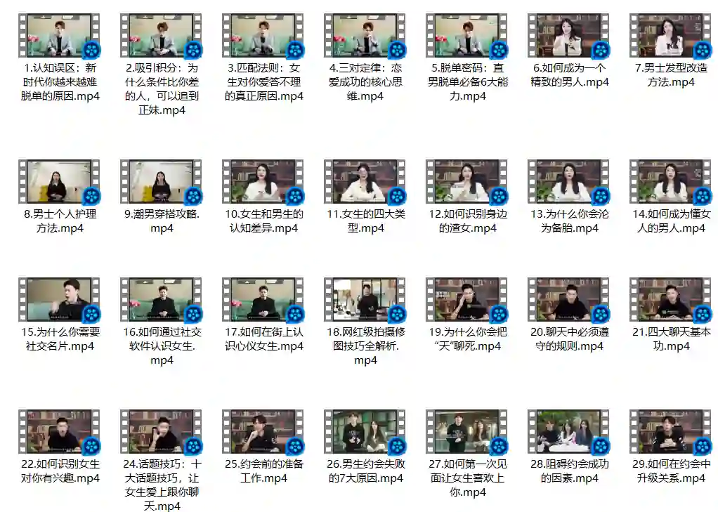 晓辉情感《脱单密码》实战指南：限时揭秘专属脱单路径-铁锚资源库