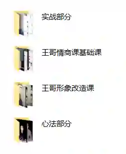 王哥私教课V3.0｜实战情感指南·限时解锁专属成长秘籍-铁锚资源库