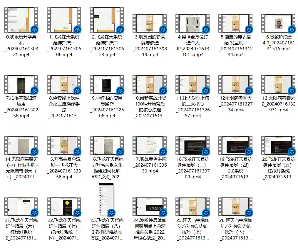 男哥内核3.0初级班内部课-铁锚资源库
