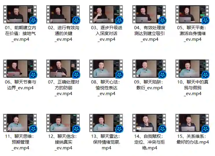 良叔《社交軟件聊天深度版》实战指南：揭秘高转化聊天话术（限时专属）-铁锚资源库