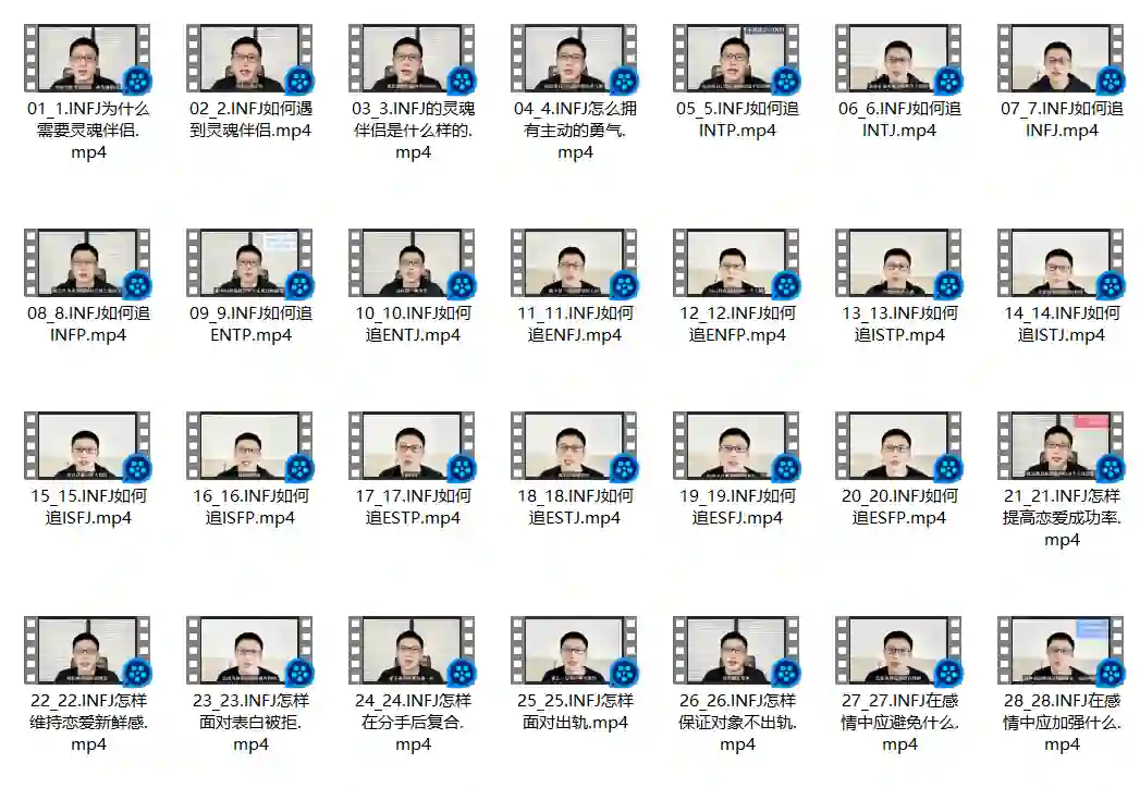 INFJ情感课实战指南｜揭秘高敏感者的专属成长路径-铁锚资源库